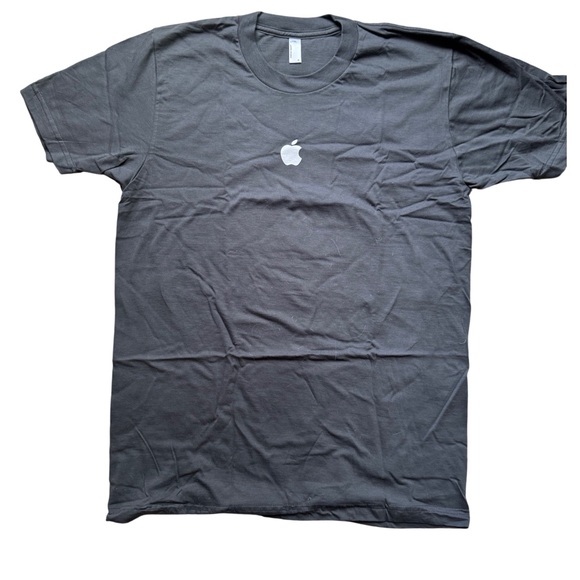 Apple logo Gray T-Shirt and Black Mug Set - Picture 2 of 4